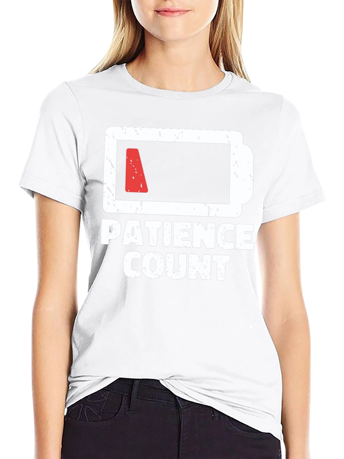 Camiseta Negra: Paciencia en Cuenta Regresiva