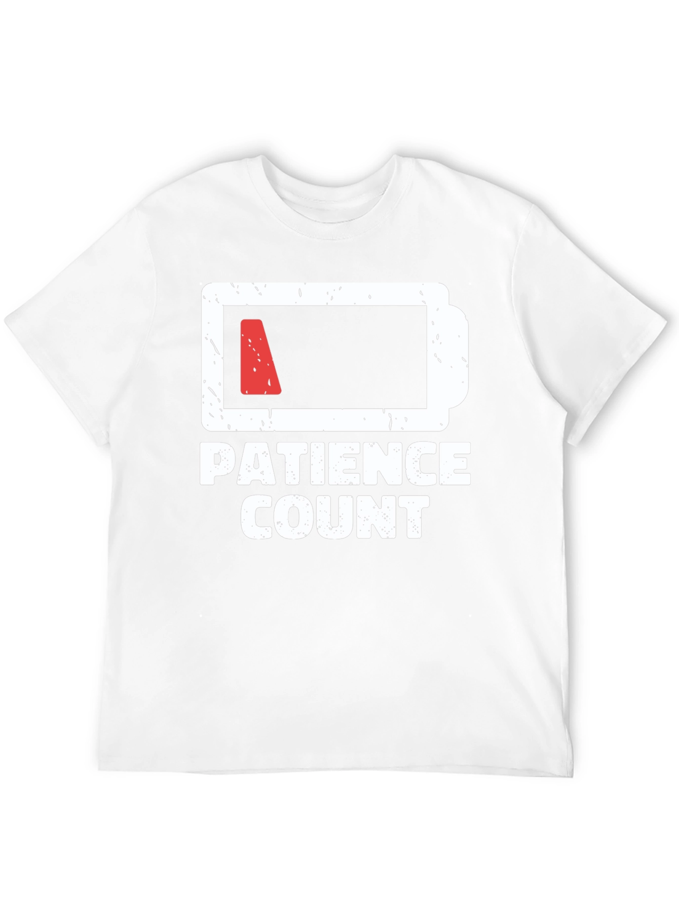 Camiseta Negra: Paciencia en Cuenta Regresiva