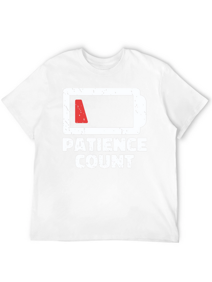 Camiseta Negra: Paciencia en Cuenta Regresiva