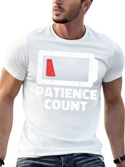 Camiseta Negra: Paciencia en Cuenta Regresiva