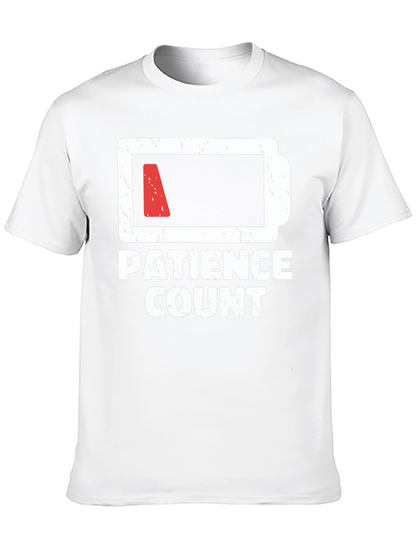Camiseta Negra: Paciencia en Cuenta Regresiva