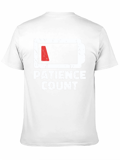 Camiseta Negra: Paciencia en Cuenta Regresiva
