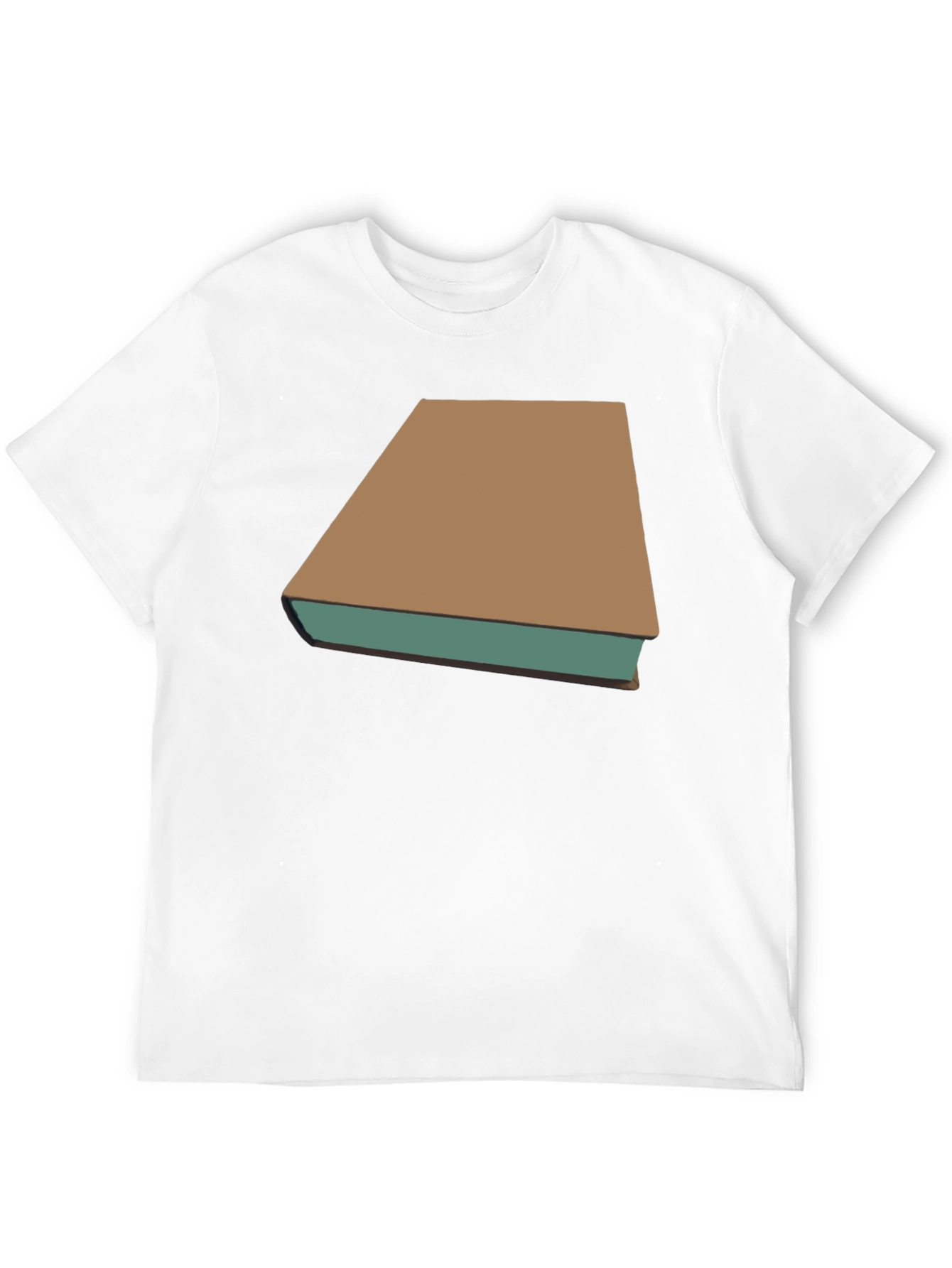 Camiseta Negra con Diseño de Libro Clásico