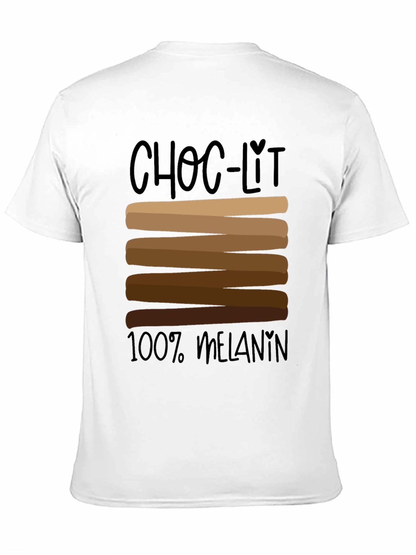 Camiseta Choc-Lit 100% Melanina