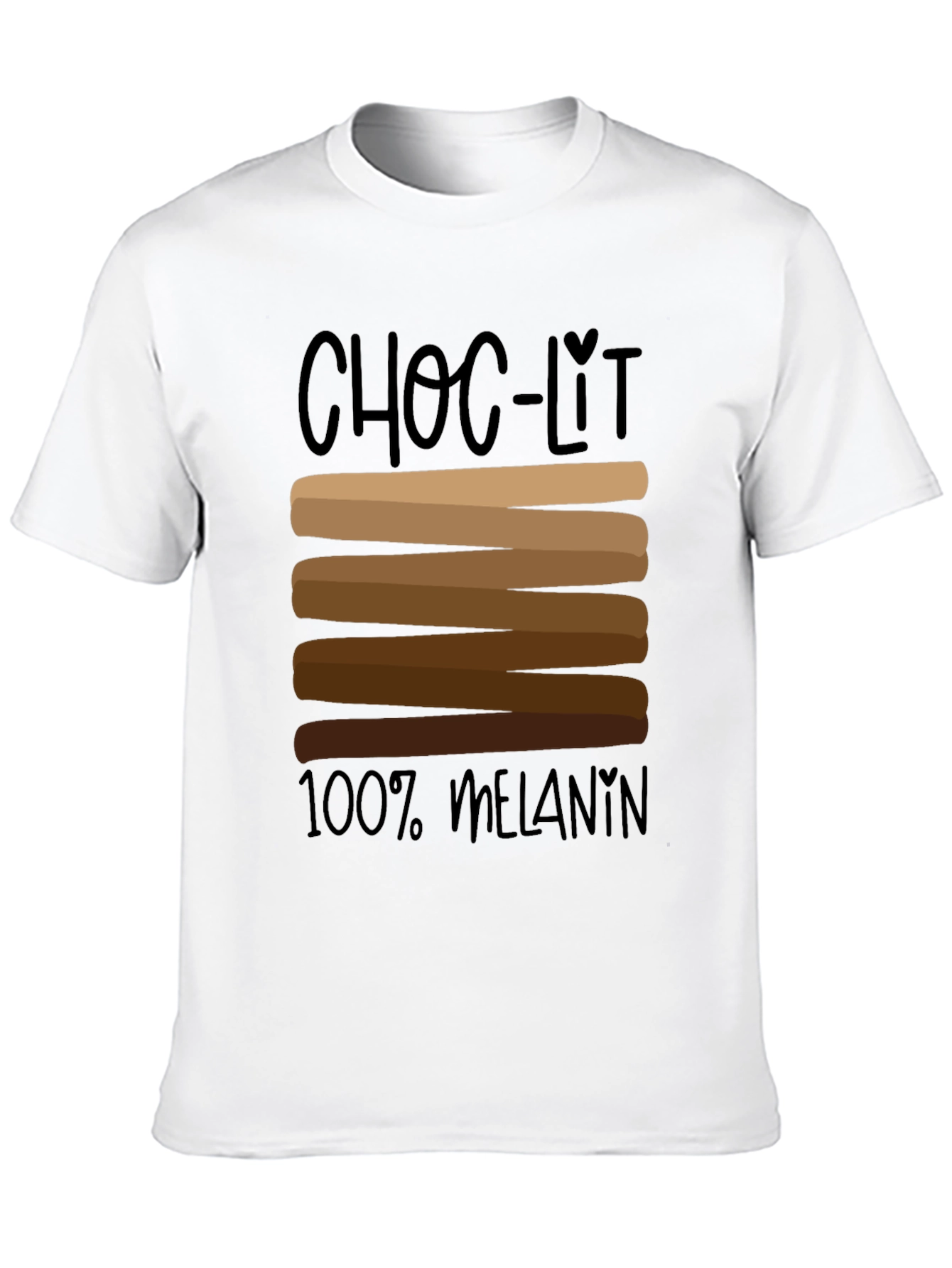 Camiseta Choc-Lit 100% Melanina