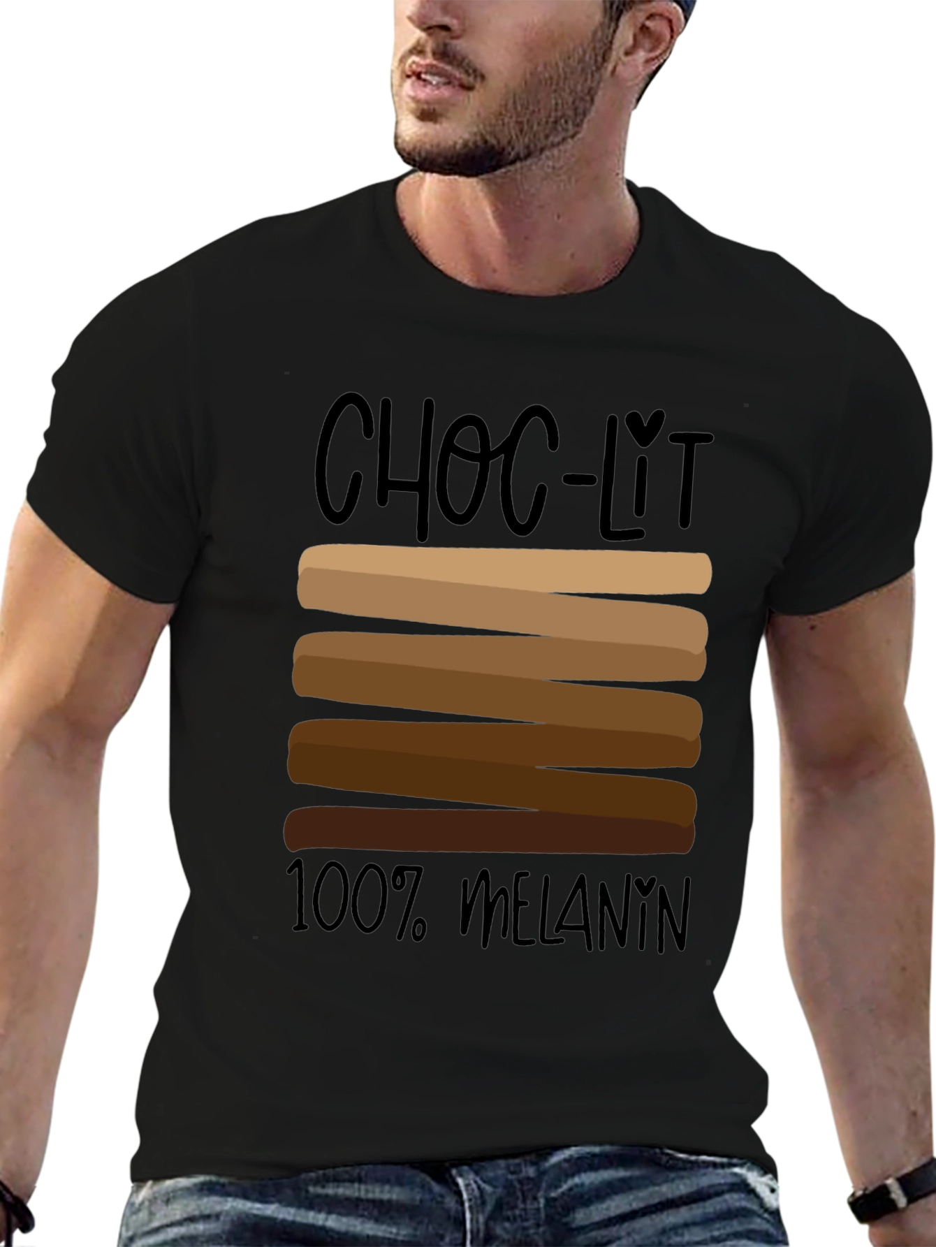 Camiseta Choc-Lit 100% Melanina