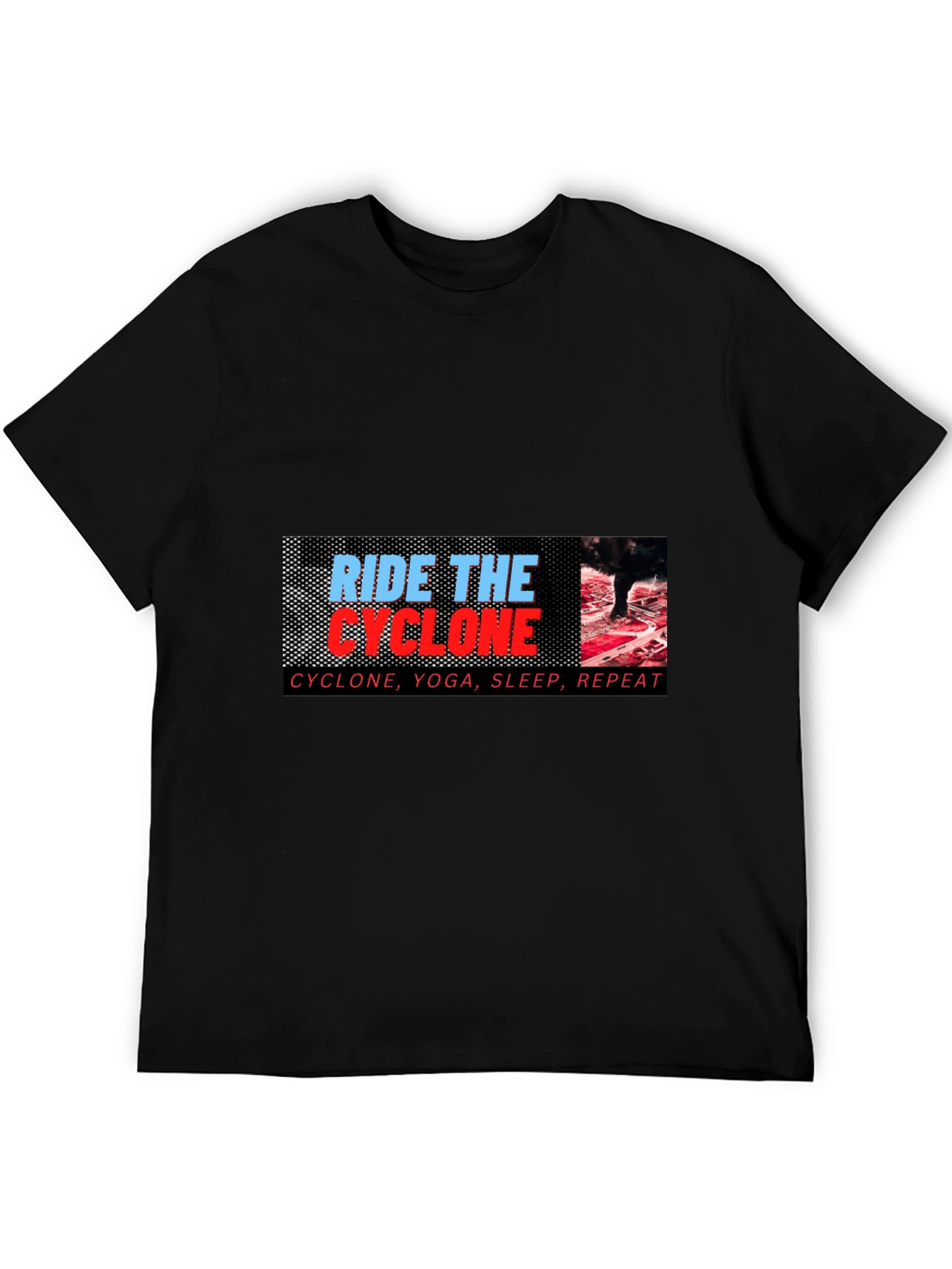Camiseta Negra Ride the Cyclone