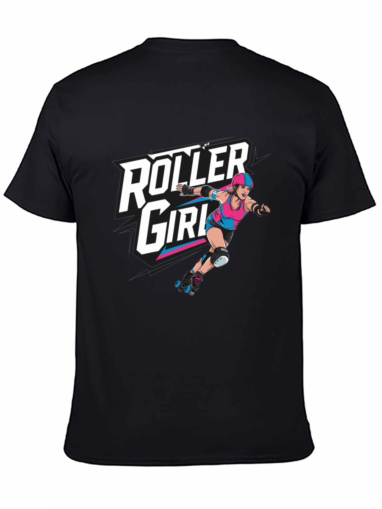 Camiseta Negra Roller Girl