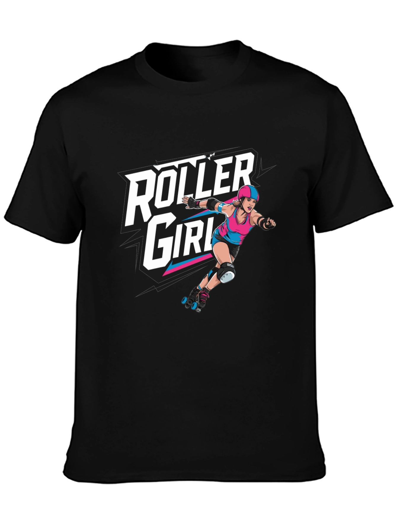 Camiseta Negra Roller Girl