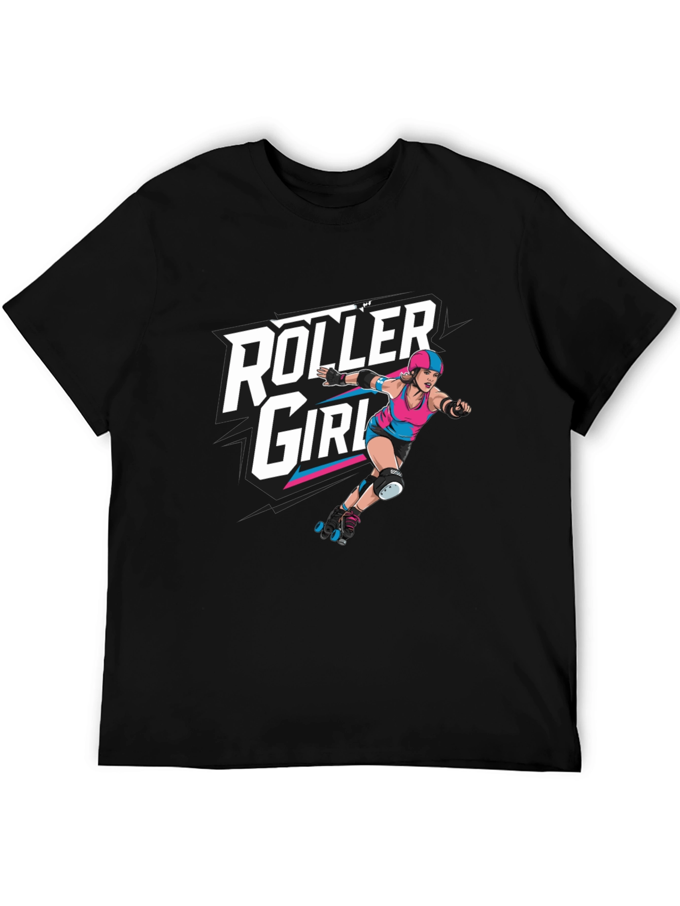Camiseta Negra Roller Girl
