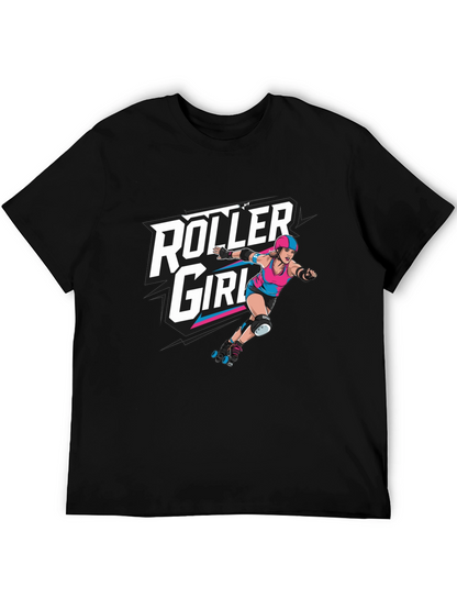 Camiseta Negra Roller Girl