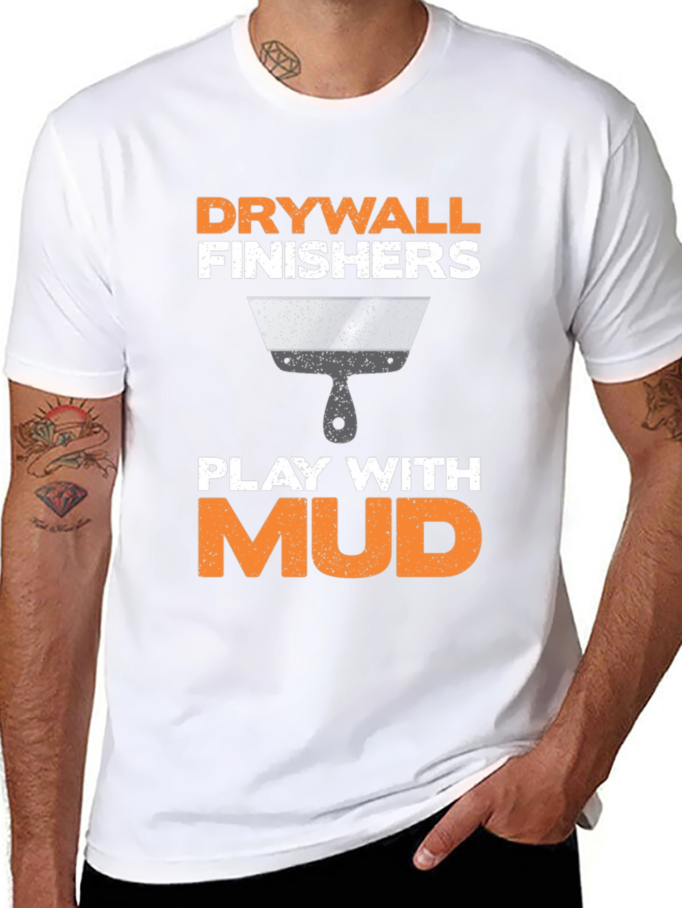 Camiseta Drywall Finishers - Play with Mud