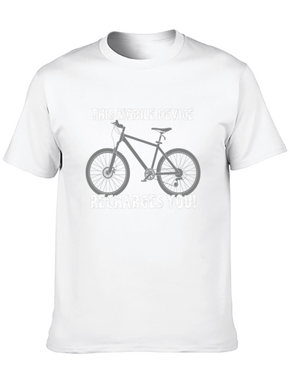 Camiseta Este dispositivo móvil te recarga