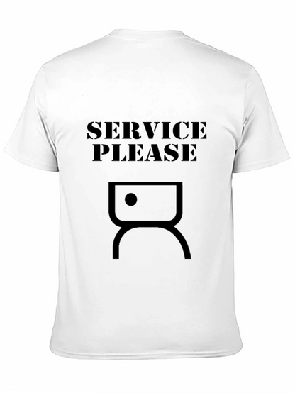 Camiseta Negra Service Please Original