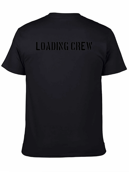 Camiseta Negra Loading Crew para Hombre
