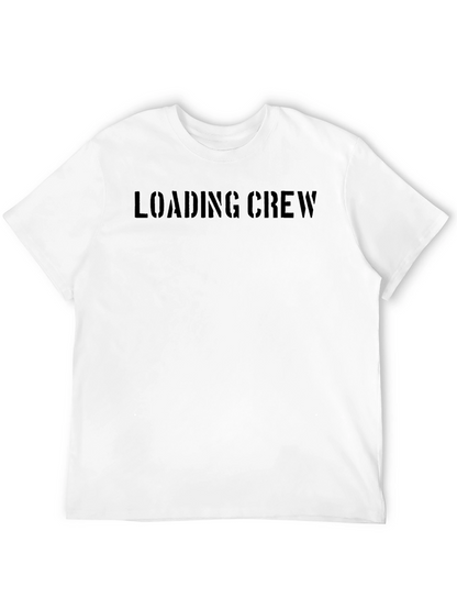 Camiseta Negra Loading Crew para Hombre