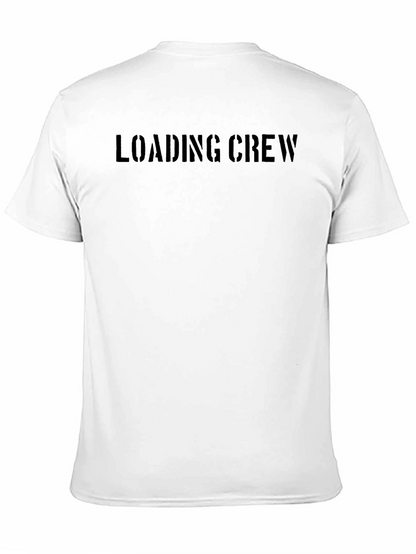 Camiseta Negra Loading Crew para Hombre
