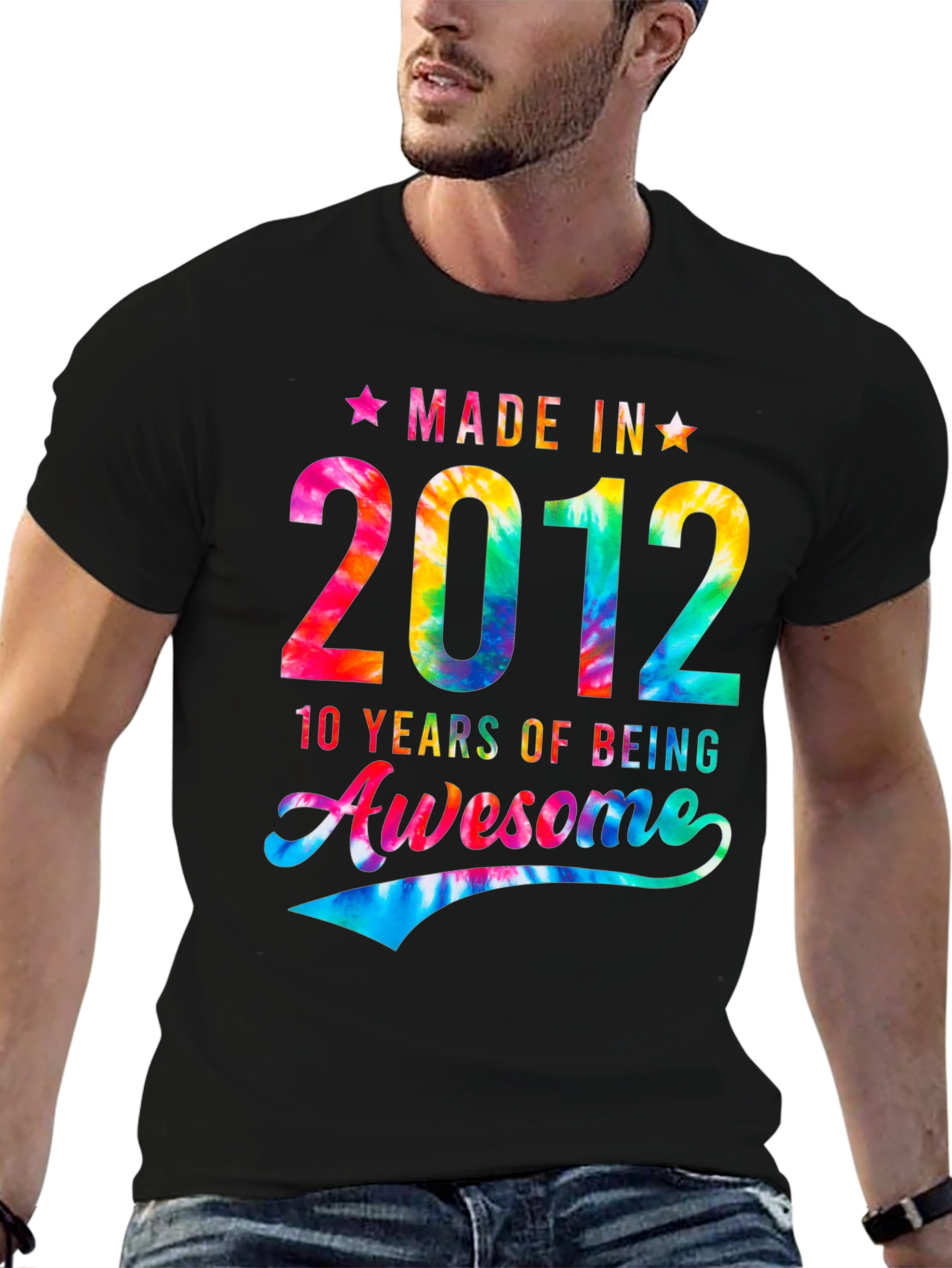 Camiseta Cumpleaños 2012 - 10 Años Siendo Genial