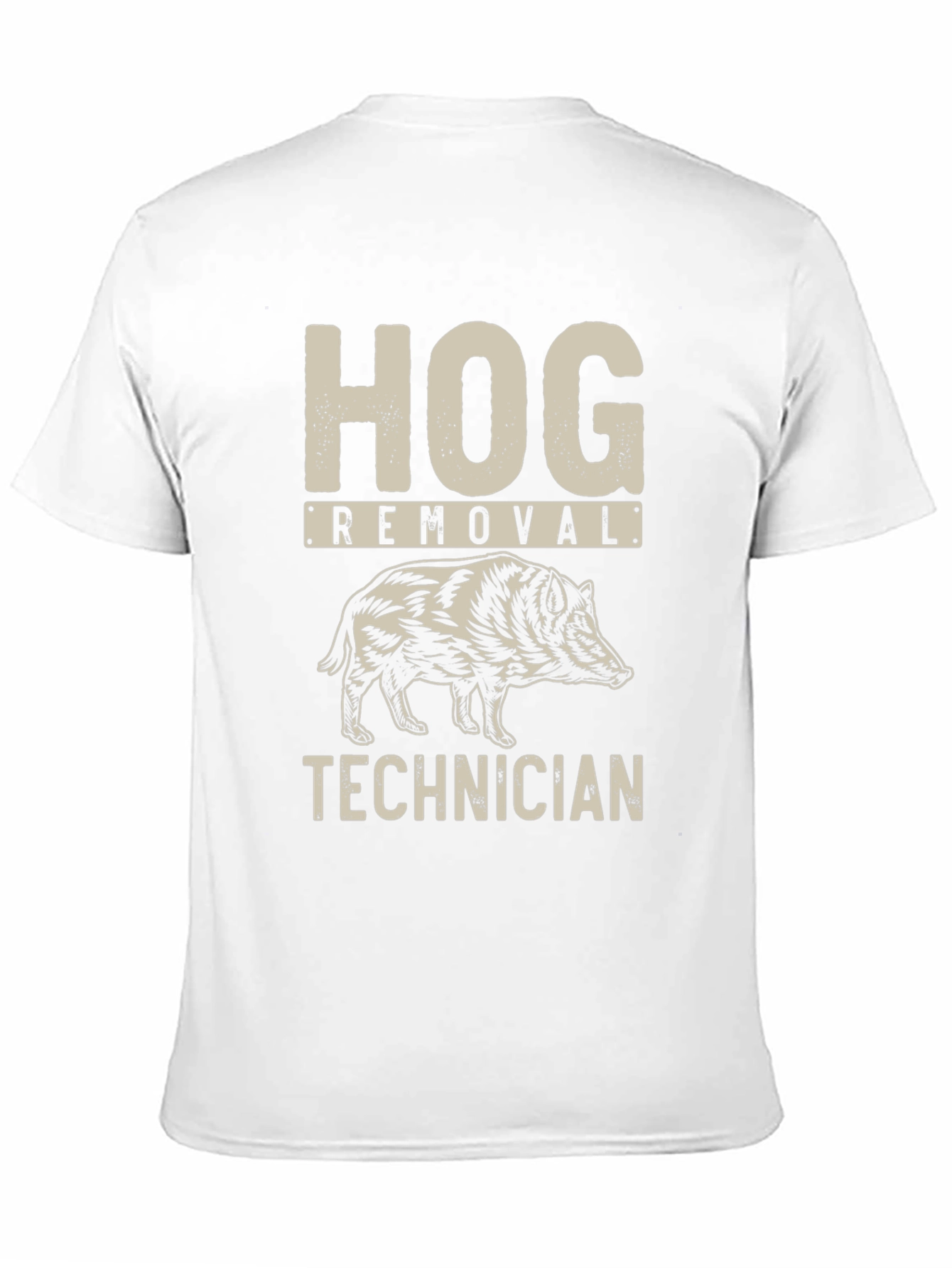 Camiseta Negra Hog Removal Technician