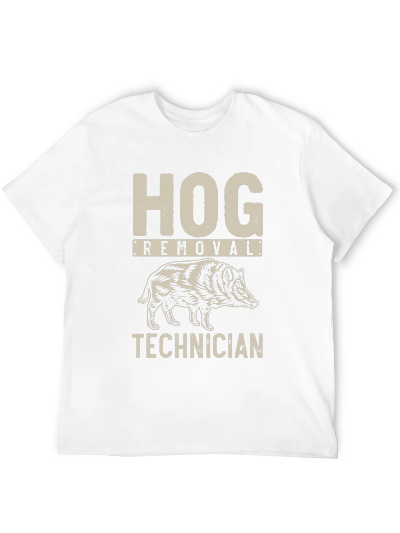 Camiseta Negra Hog Removal Technician