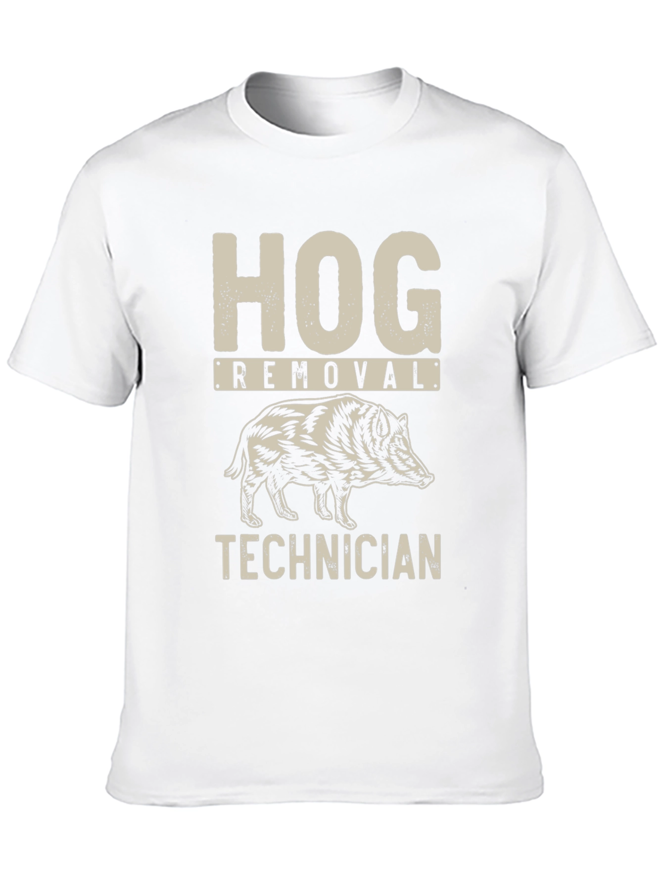 Camiseta Negra Hog Removal Technician