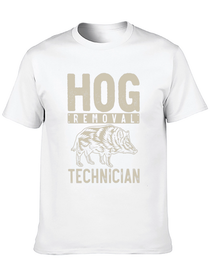 Camiseta Negra Hog Removal Technician