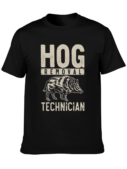 Camiseta Negra Hog Removal Technician
