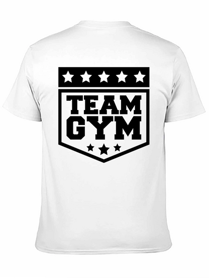 Camiseta Negra Team Gym para Hombre