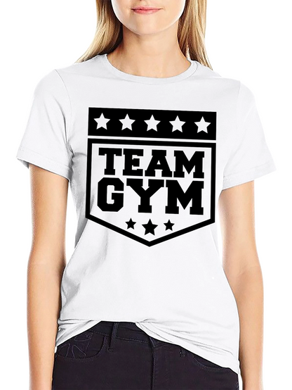 Camiseta Negra Team Gym para Hombre