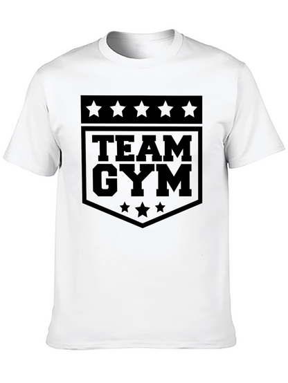 Camiseta Negra Team Gym para Hombre