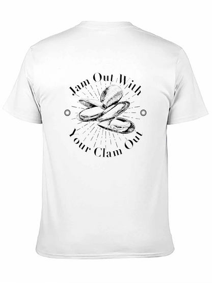 Camiseta Negra Jam Out With Your Clam Out