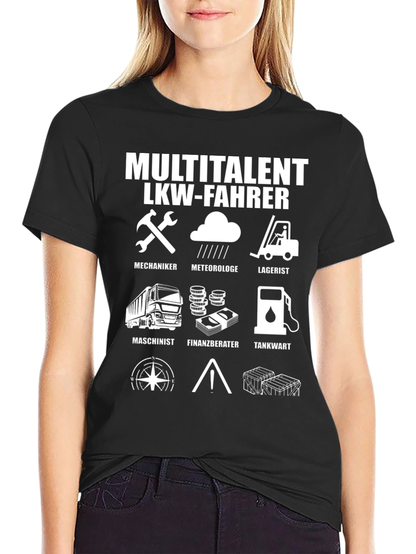 Camiseta Multitalento LKW-Fahrer