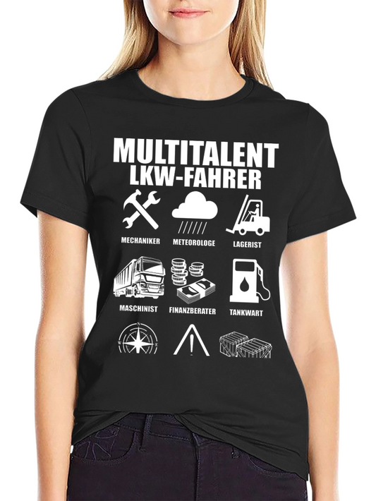 Camiseta Multitalento LKW-Fahrer