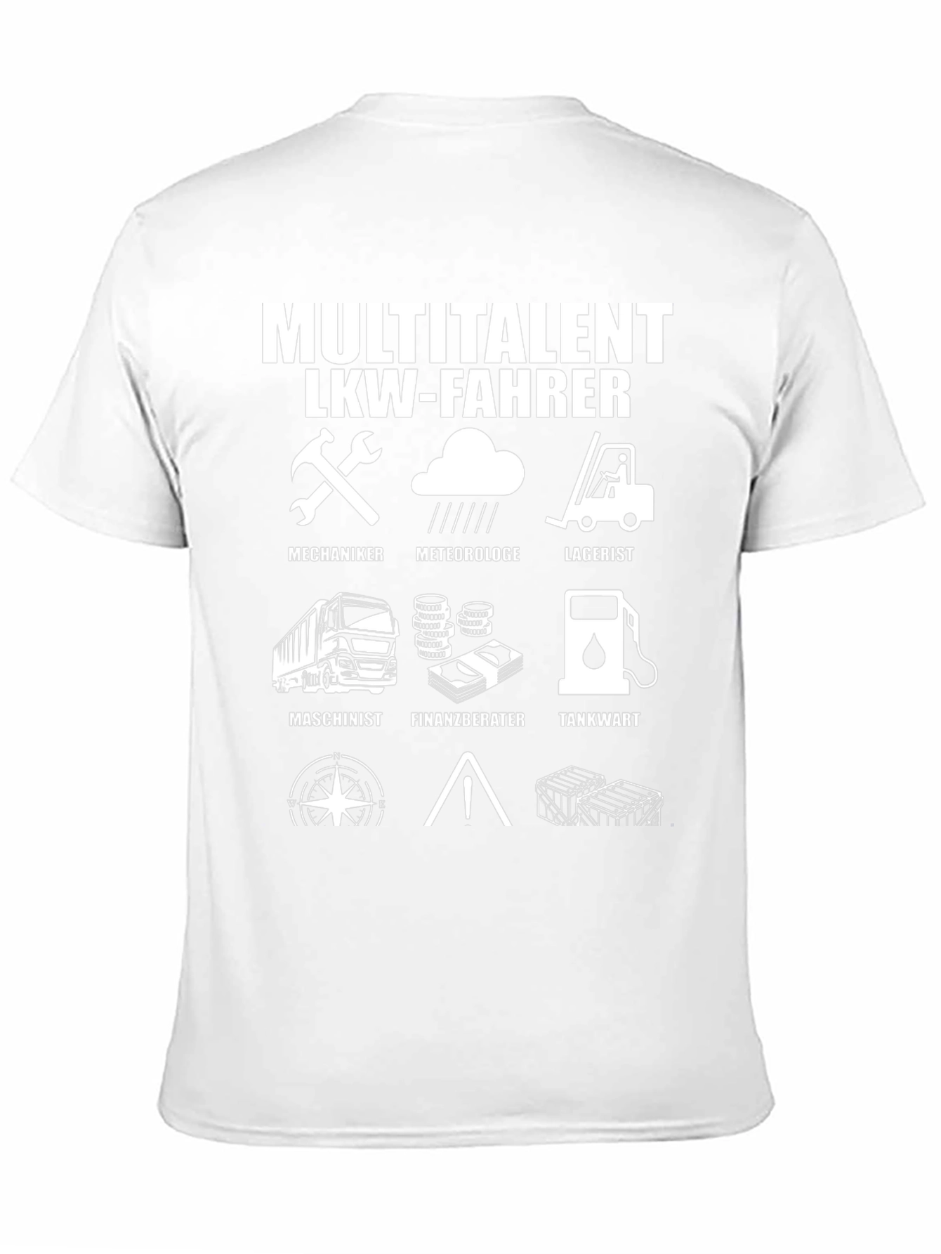 Camiseta Multitalento LKW-Fahrer