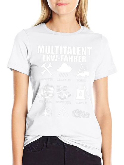 Camiseta Multitalento LKW-Fahrer
