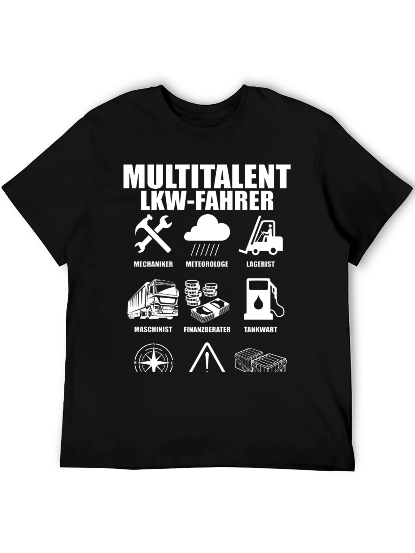 Camiseta Multitalento LKW-Fahrer