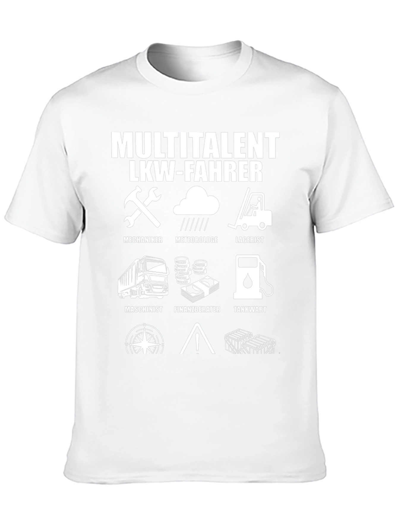 Camiseta Multitalento LKW-Fahrer