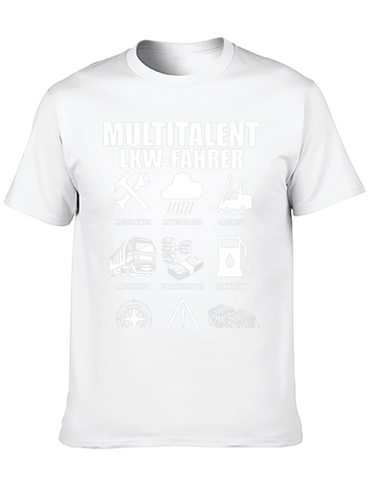 Camiseta Multitalento LKW-Fahrer