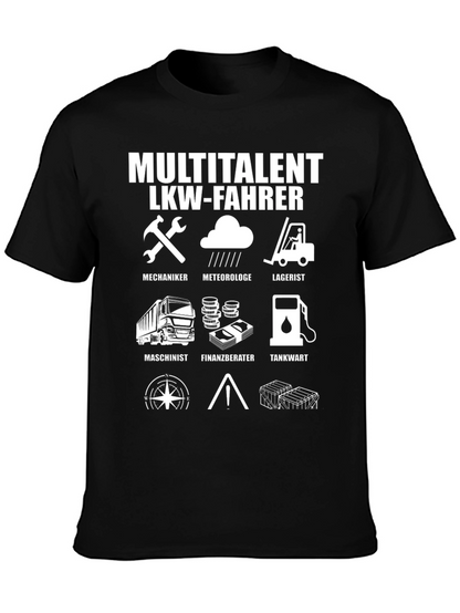 Camiseta Multitalento LKW-Fahrer