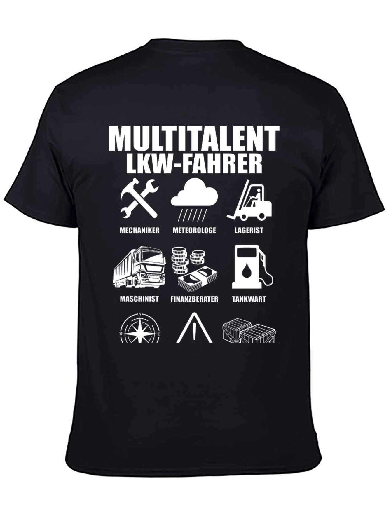 Camiseta Multitalento LKW-Fahrer