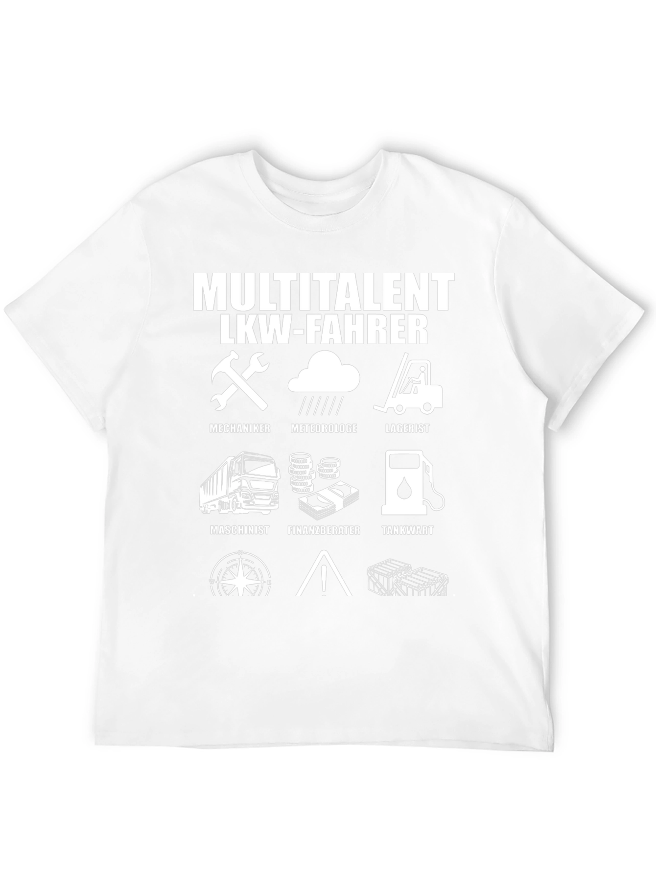 Camiseta Multitalento LKW-Fahrer