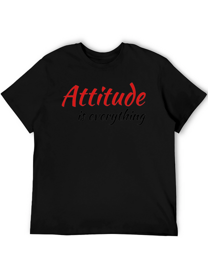 Camiseta Negra Actitud lo es todo