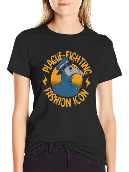 Camiseta Negra: Icono de la Moda Contra la Peste