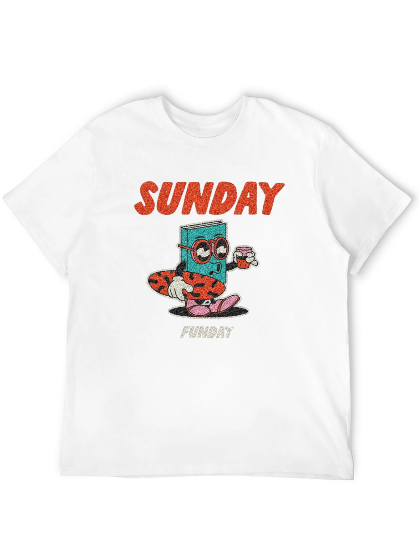 Camiseta Negra Domingo Divertido