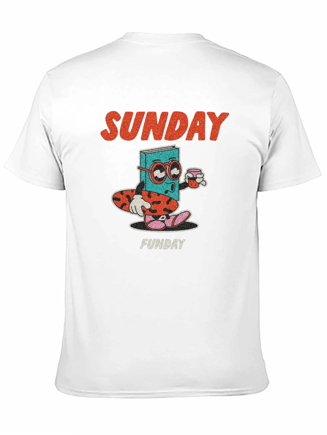 Camiseta Negra Domingo Divertido