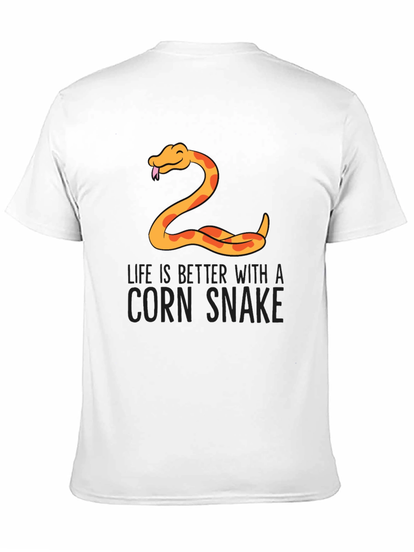Camiseta Negra Serpiente de Maíz