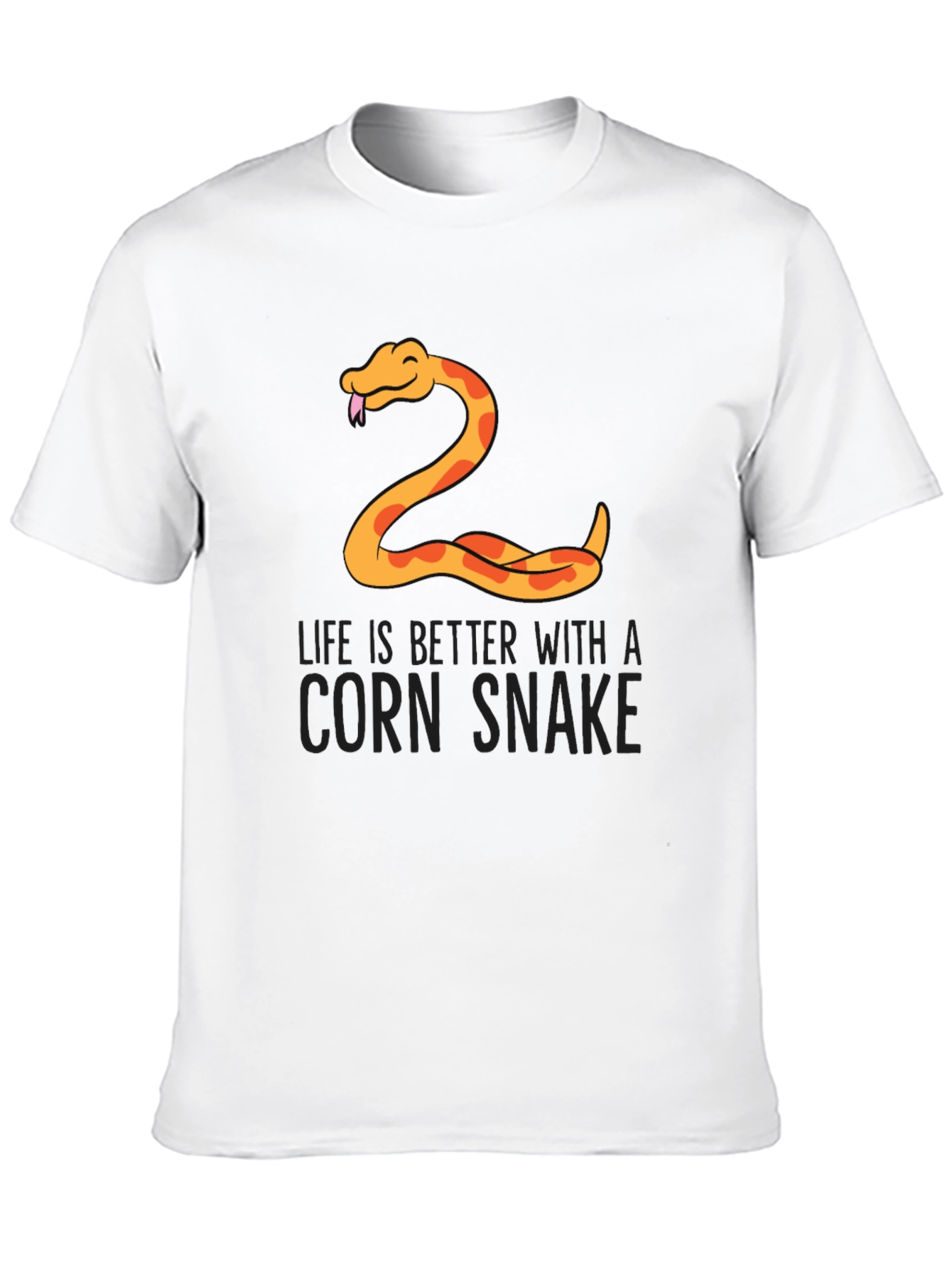 Camiseta Negra Serpiente de Maíz