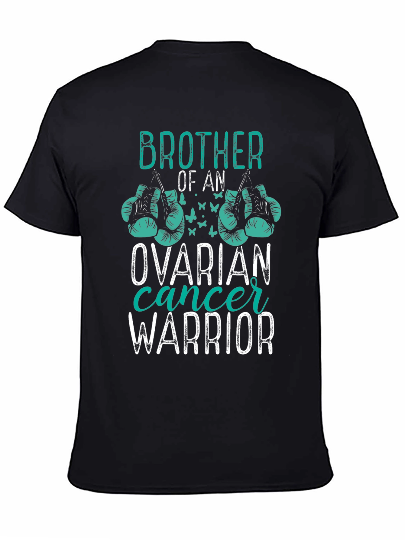 Camiseta Hermano Guerrero Cáncer Ovárico
