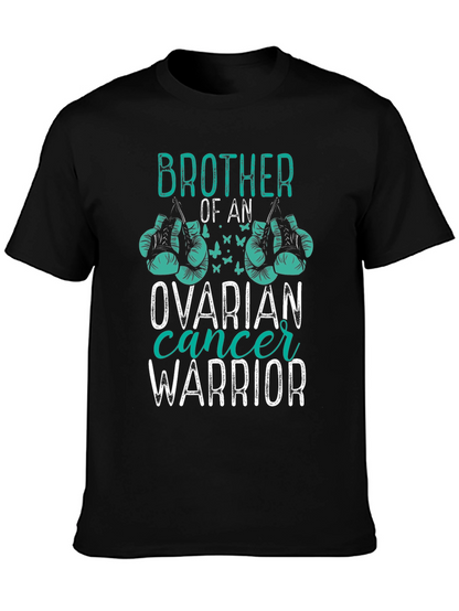 Camiseta Hermano Guerrero Cáncer Ovárico