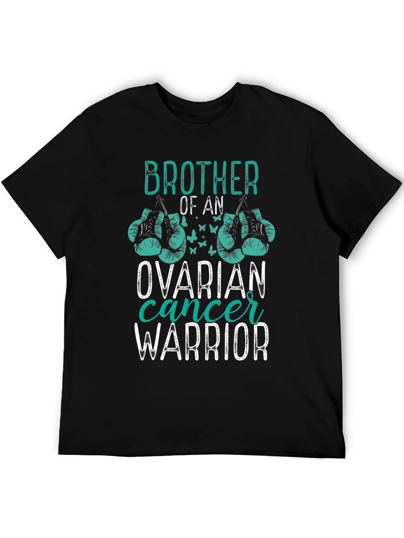 Camiseta Hermano Guerrero Cáncer Ovárico
